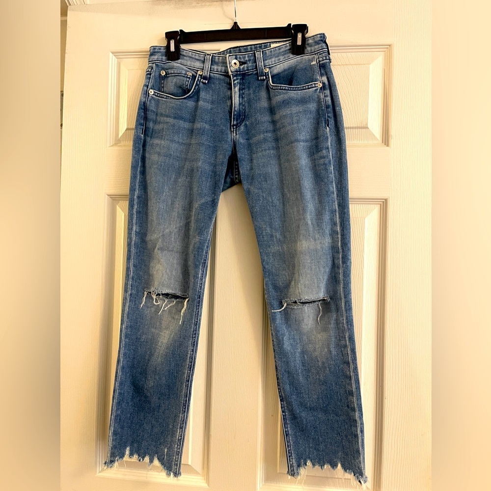 Rag & Bone Dre low rise slim fit boyfriend jean size 25